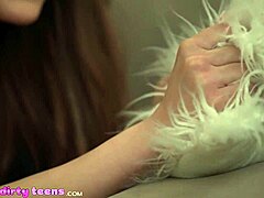 Cum-drenched pussy of a naughty college girl