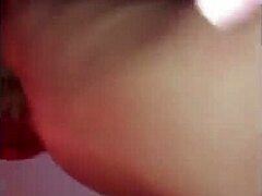 blonde escort licks ass before wild banging