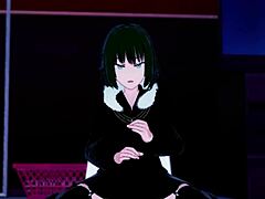 i'm hot fubuki guiding you through masturbation in one punch man