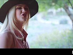 Jazlyn Explores Deeper Adventures With Bad Boys In Cowgirl Style