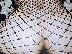 Beautiful Wife in Stockings Enjoys Hot Anal POV Sex with European Flair