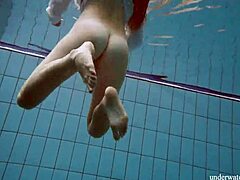 damn, lola’s big tits underwater nude... so hot!