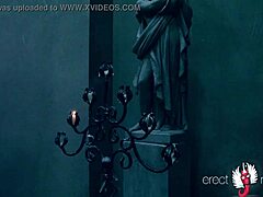 Church Man in Uniform After Service