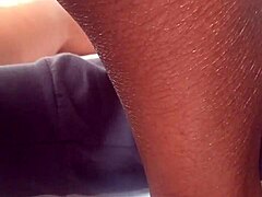 Slut casually playing with her clit