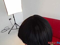 Newbie sucking Leeds dorks' dicks for the first time