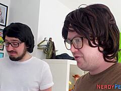 uhh, yorkshire lad got sucked by goth chick, damn