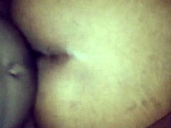 me an my gurl doggystile wit a big black cock in her fat ass