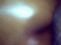 Ebony Babe Takes Monster Cock Anal