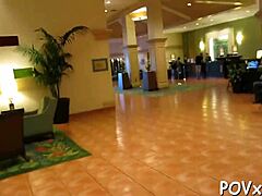 juicy sexy chick bent over in doggystyle orgasm