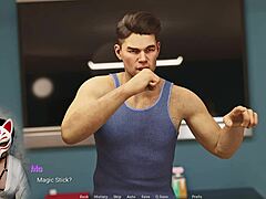 I got corrupted by this busty milf in the game, oh no!