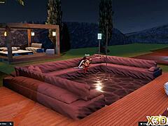 Online 3D lesbian porn with web chat and fucking