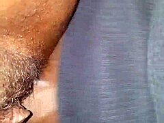 ebony's first fuck after hysterectomy