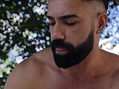 marsha love gets hot anal fuck in park, naked latina tits bouncing, cum everywhere outdoors