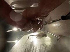 Stepsister's Wet Pussy on Webcam After Boyfriend's Fuck