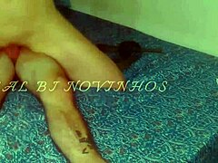 Novinha Casada Moaning Loud on Hairy Boyfriend's Cock! 😍