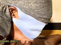 beautiful sexy cute girl chases her horny sex dreams with dick fucking