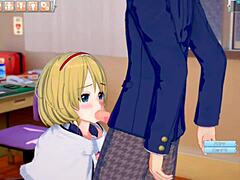 want to see alice margatroid's big tits rubbed hard?