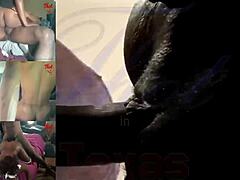 Thick Ebony Amateur Shows Off Ass in Texas Preview