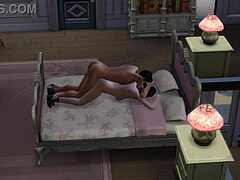 Karen pays her debt with threesome