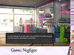 Vtuber Lewdneko Plays In Negligee Part 6: Lesbian Oral With Big Tits And Lingerie