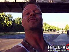 Fitxxxsandy Fucked Outdoors in Multiple Positions