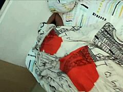 Fucking my stepsister hard all night in homemade roleplay