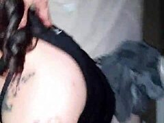 Allyssa Cardona gets intimate with Mike Torres' socks