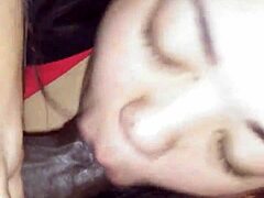 bbw asian rides thick cock with wild desire