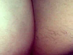 cheating wife gets doggy style creampied by young 18+ friend while husband watches in hardcore amateur voyeur scene