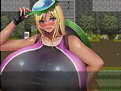 do you think this busty cop can handle a titjob right in the village from busty youkai busters ep5