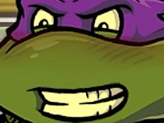 blonde tattooed girl cums from fingering in hotel