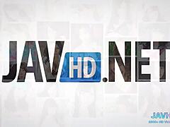 My Japanese girlfriend gives an intense blowjob in HD.