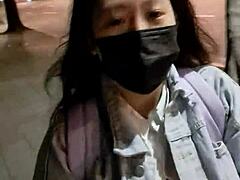 Retrospective style captures school walking and public chilling moments