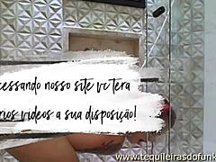 i watch debora shaving in the bath