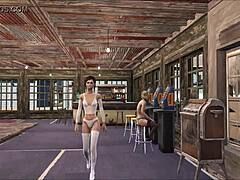Fallout 4 Fashion Show Featuring Beautiful Brunette