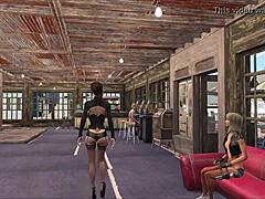 Fallout 4 Fashion Show Featuring Beautiful Brunette