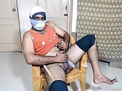 she explored the black cock with a handmade toy crafted by her girlfriend in a playful session