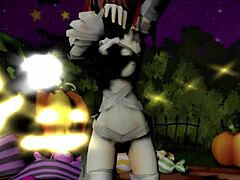 Happy Halloween Dance By Ibaraken Kasen In MMD