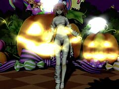 Happy Halloween Dance By Ibaraken Kasen In MMD