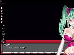 Mystic vtuber explores a lewd master's pokemon hentai game stream