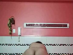 Latina Woman Rides on Top in Homemade Video Until She Feels Satisfied