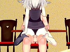 Hololive Shishiro Botan Performs Routine