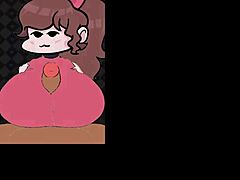 FNF game with a softcore girlfriend scene