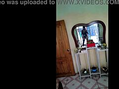 Cleaning Lady Rips Clothes In Sexy Suit Amateur