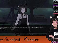 yo, check lewdneko playing sweetest monster part 4!