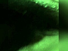 What A Hot Morenita With Double Stimulation!