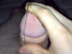 Shawn c says, 'i'm pissing and cumming after jerking off'