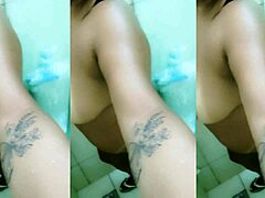 Latina Teacher's Relaxing Bath Turns Into Anal Finger Fun