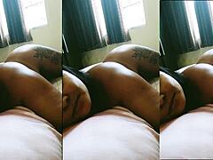 Latina Teacher's Relaxing Bath Turns Into Anal Finger Fun