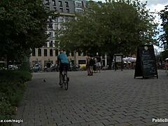 Bound Babe Punished Outdoors